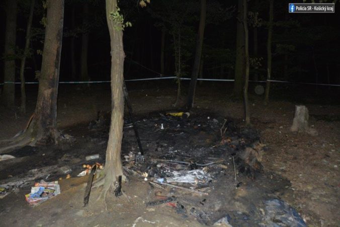 V Košiciach zomrela žena pri požiari lesného príbytku, polícia spustila vyšetrovanie