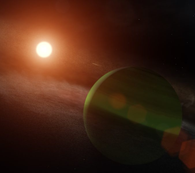 Astronómovia objavili pri neďalekej hviezde novú planétu, AU Mic b je približne veľká ako Neptún