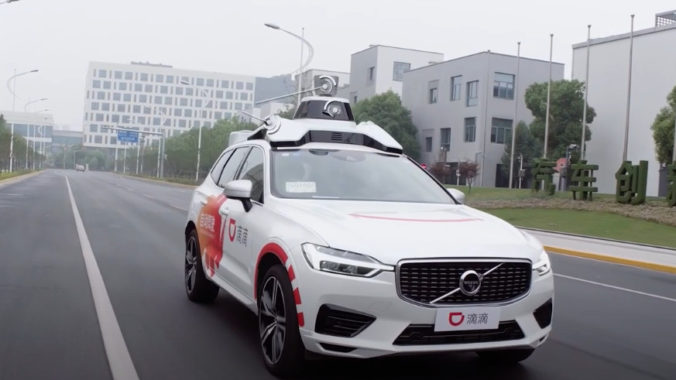 Didi Chuxing pracuje na vývoji autonómnych vozidiel, do roku 2030 ich chce prevádzkovať viac ako milión