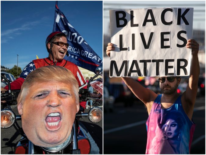 Po protestoch zastrelili muža, do stretu sa dostali podporovatelia Trumpa a hnutie Black Lives Matter