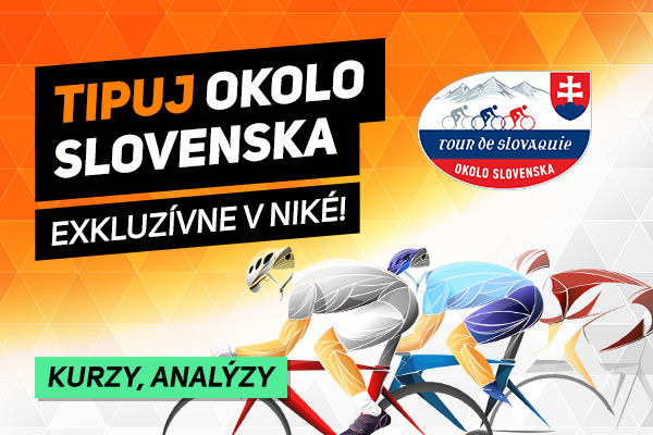 Stávková spoločnosť Niké podporuje slovenskú cyklistiku!