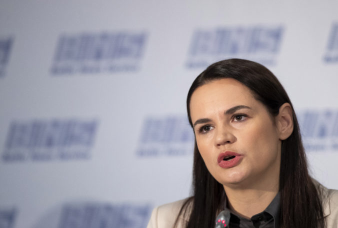 Cichanovská vyzvala Brusel, aby nabral odvahu a uvalil sankcie aj na Lukašenka