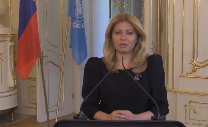 Zuzana Čaputová v prejave na Valnom zhromaždení OSN hovorila o lekciách súvisiacich s pandémiou (video)