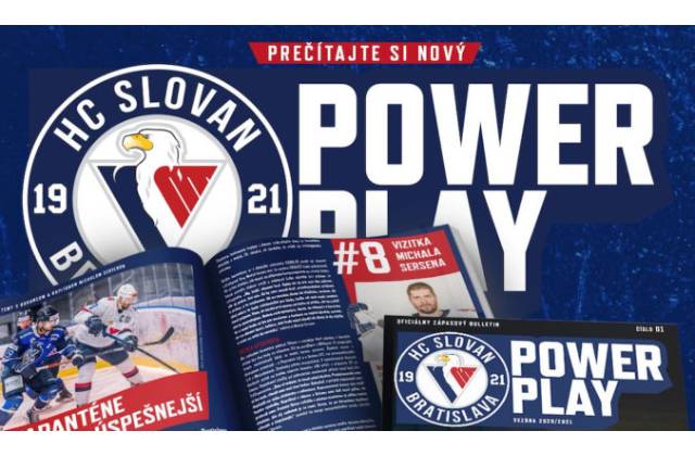 Magazín HC Slovan Power Play 01, sezóna 2020/2021: Prečítajte si nové vydanie