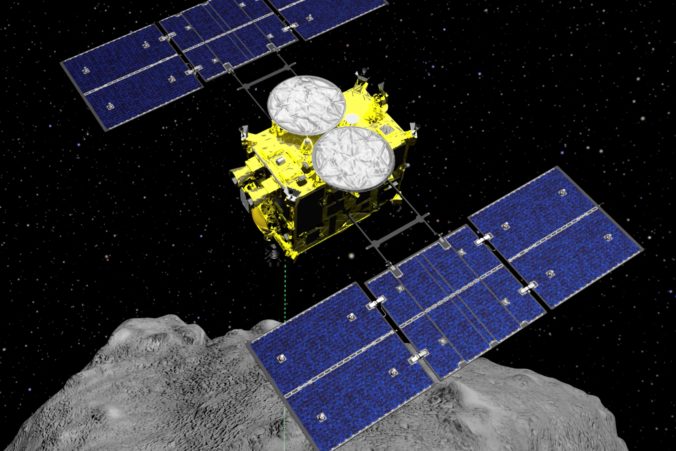 Kapsula opustila japonskú sondu Hajabusa 2, na Zem privezie vzorky z ďalekého asteroidu