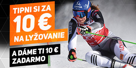 Niké dá 10 eur, za tip na alpské lyžovanie