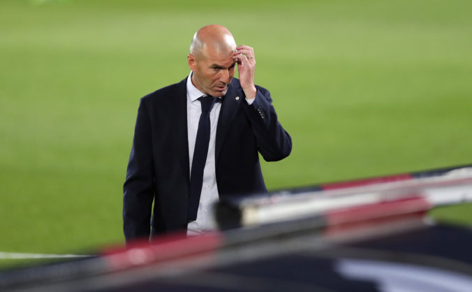 Tréner Zinedine Zidane sa nakazil koronavírusom, Real Madrid bude niekoľko zápasov viesť Bettoni