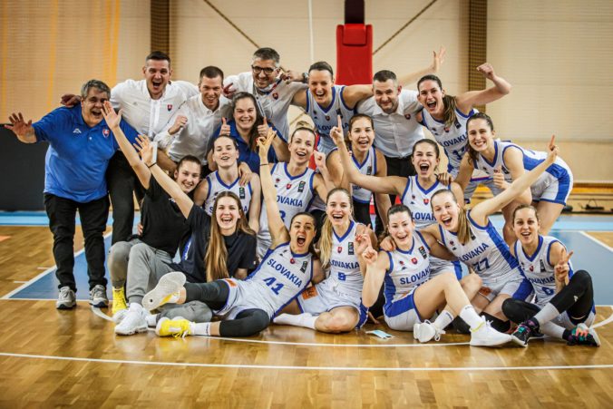 Slovenské basketbalistky postúpili na majstrovstvá Európy, rozhodli v zápase s „nožom na krku“