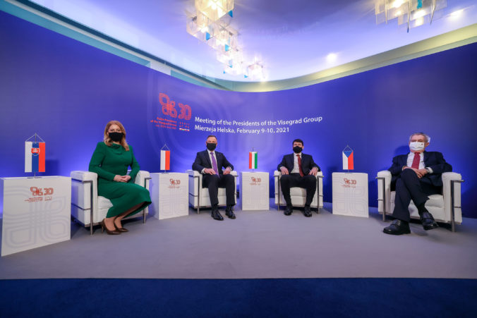 Krajiny V4 splnili svoje 30-ročné ciele, prezidentka Čaputová vyzýva na ďalšie proeurópske kroky