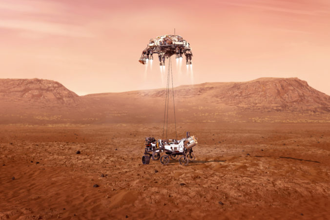 Naživo: Rover Perseverance sa pokúsi pristáť na Marse, bude hľadať dôkazy o živote