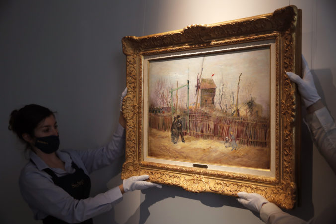 Verejnosť uvidí vzácny obraz Vincenta van Gogha, pred aukciou ho vystavia v troch mestách