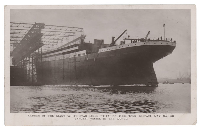 Do dražby v Bostone išla pohľadnica niekdajšieho radistu z Titanicu, ktorú poslal svojej sestre