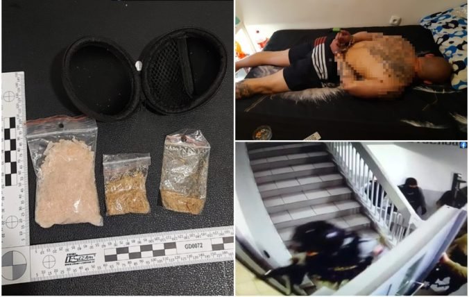 Polícia zasahovala v bratislavskom Pentagone, chytila piatich dílerov drog (foto)