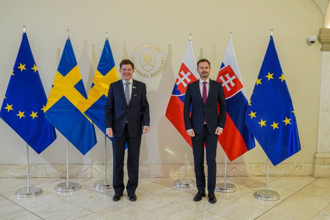 Heger sa stretol s predsedom parlamentu Norlénom, Švédsko považuje za kľúčového spojenca v diskusii o budúcnosti Európy
