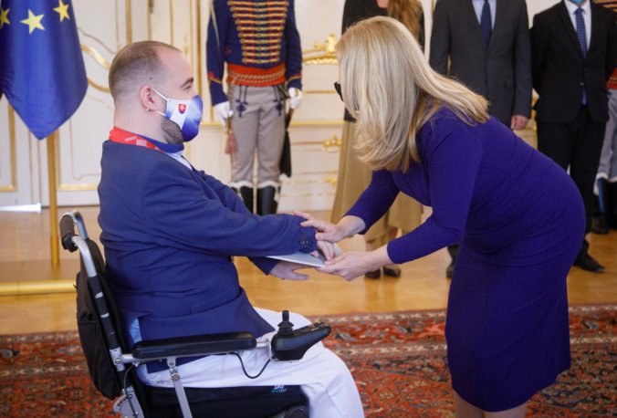 Prezidentka Čaputová prijala úspešných paralympionikov, Slovensko patrí medzi špičku (video)