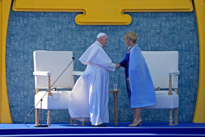 Pápež František má miesto v srdciach Slovákov, povedala prezidentka Čaputová