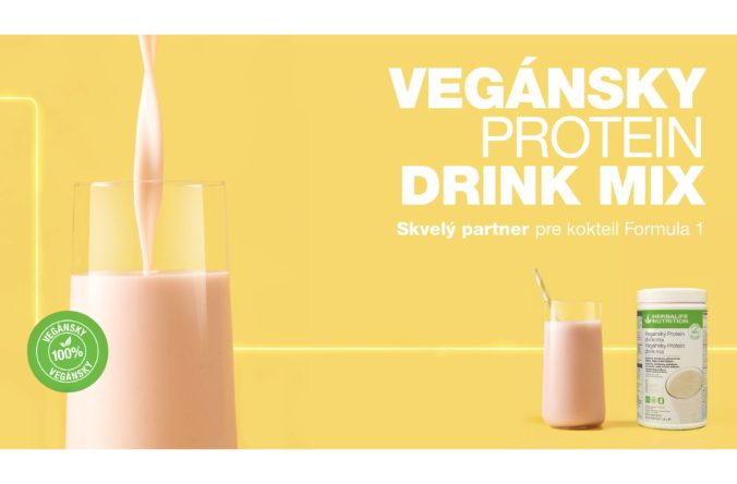 Herbalife Nutrition uvádza na slovenský trh nový produkt Vegánsky Protein Drink Mix