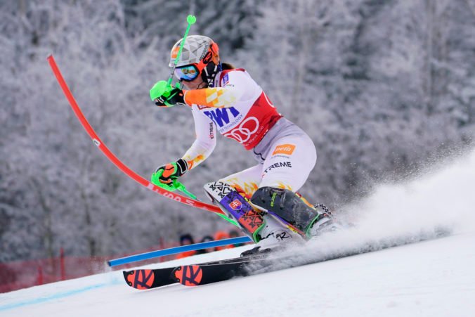 Petra Vlhová si skvelú formu preniesla z Fínska aj do USA, po 1. kole slalomu v Killingtone je na špici