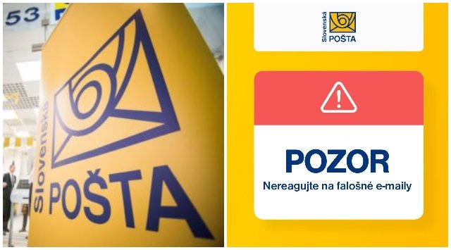 Slovenská pošta zaznamenala vyše 30 typov podvodných e-mailov, ktoré žiadajú údaje o platobných kartách