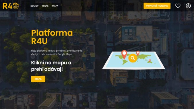 Slovenský startup vďaka interaktívnej mapke inovuje realitný trh