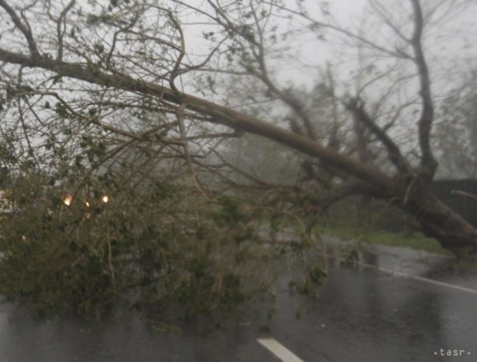 Hasičov v Trnavskom kraji zamestnali popadané stromy na cestách, jeden sa zrútil rovno na autobus