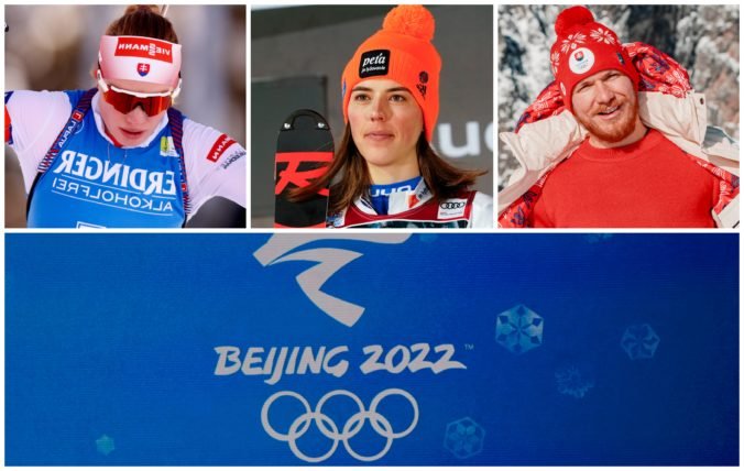 Pozrite si, ktorých 50 slovenských športovcov pôjde na ZOH 2022 do Pekingu