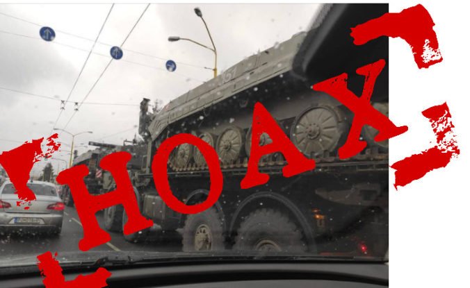 Bežné vojenské presuny cez Slovensko sú opäť terčom hoaxov, podľa ľudí majú súvis s napätím na Ukrajine