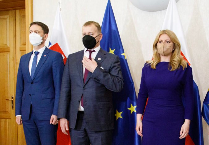 Prezidentka Čaputová sa stretla s Hegerom a Kollárom, diskutovali o situácii na Ukrajine