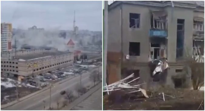 Rusko pri ostreľovaní Charkova zabilo desiatky civilistov, ďalšie stovky sú zranené (video)