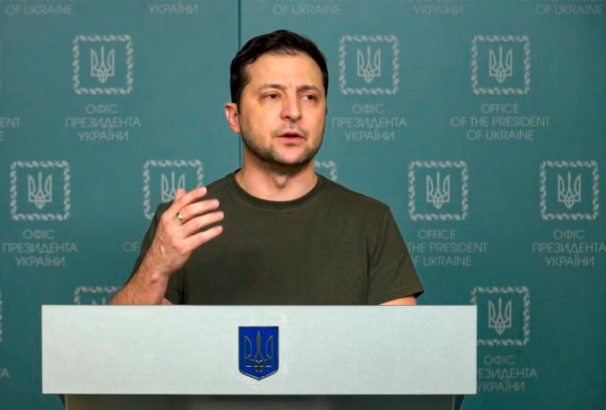 Zelenskyj vyzval štáty, aby okamžite zakročili proti jadrovému teroru Putina. Zobuďte sa, odkazuje