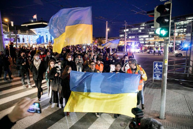 V Bratislave sa v piatok uskutoční protest za Mier Ukrajine. Nemôžeme v tom Ukrajincov nechať samotných, tvrdia iniciátori