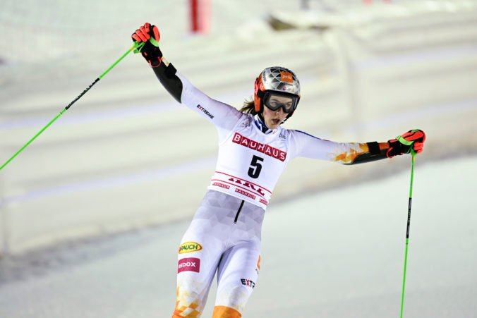 Vlhová štvrtá po 1. kole slalomu v Méribeli, za vedúcou Dürrovou zaostáva o 0,48 sekundy (video)