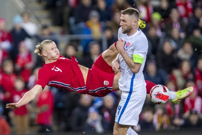 Haaland a Ödegaard zarmútili slovenských futbalistov, zápas Tarkovičovi odhalil nedostatky