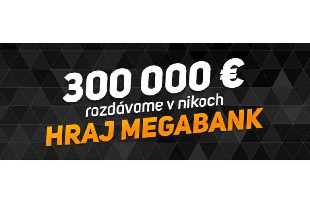 V Megabanku rozdávame 300 000 €, najvyššiu odmenu dostanú najväčší vytrvalci