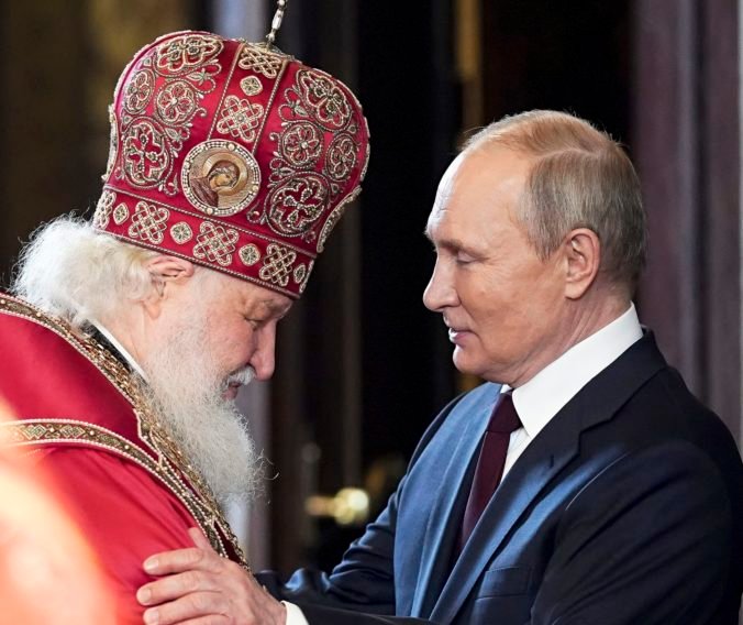 Hlava ruskej pravoslávnej cirkvi neodsúdila vojnové zločiny páchané na Ukrajine, patriarcha Kirill sa postavil na stranu Putina