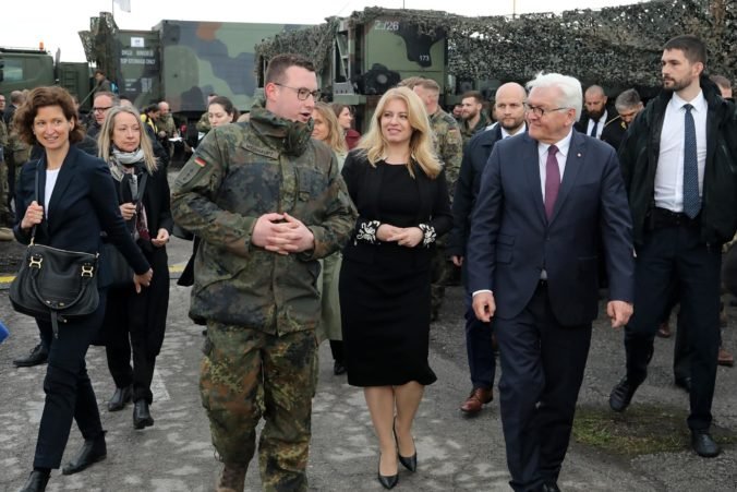 Prezidentka Čaputová vyzdvihla dobré vzťahy s Nemeckom, tiež sa poďakovala Steinmeierovi za posilnenie obrany Slovenska