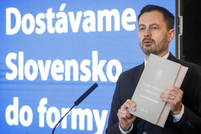 Slovensko požiada Brusel o prvú platbu z Plánu obnovy. Chceme dostať krajinu do formy, vyhlásil Heger (video)