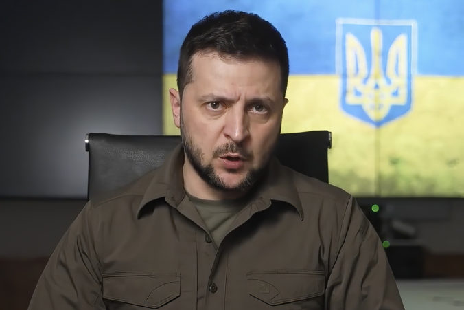 Ukrajinský prezident Zelenskyj obvinil Rusko z toho, že chce zničiť a vyľudniť Donbas
