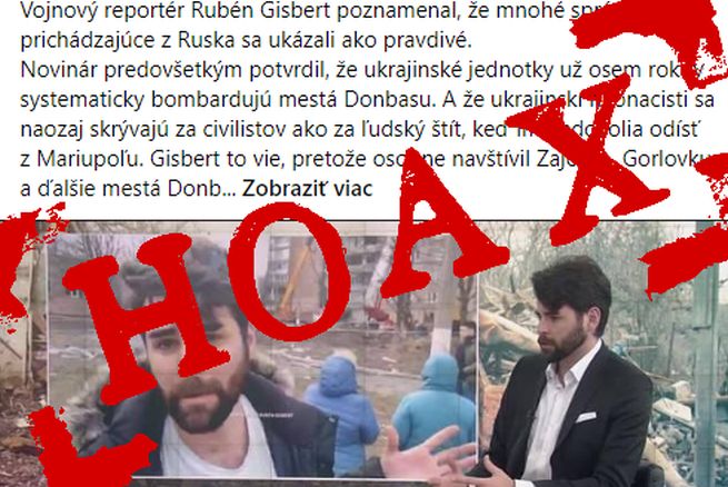 Tisíce Slovákov zdieľa na sociálnej sieti hoax súvisiaci s vojnou na Ukrajine