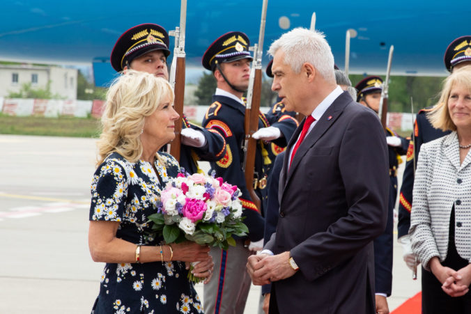 Korčok privítal Jill Bidenovú, jej návšteva je potvrdením výborných slovensko-amerických vzťahov (foto)