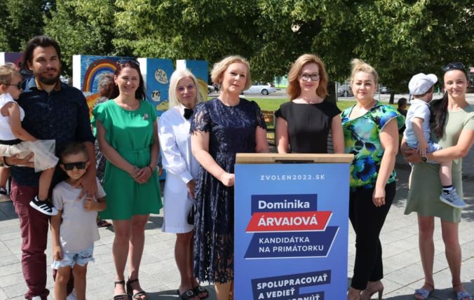 Právnička Dominika Árvaiová sa chce stať primátorkou Zvolena, spolu s ňou kandiduje 25 ľudí na poslancov