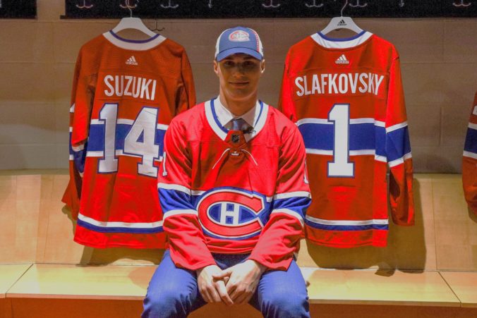 Slafkovský nemá isté miesto v NHL, Montreal musí rozhodnúť aj o jeho účasti na MS juniorov