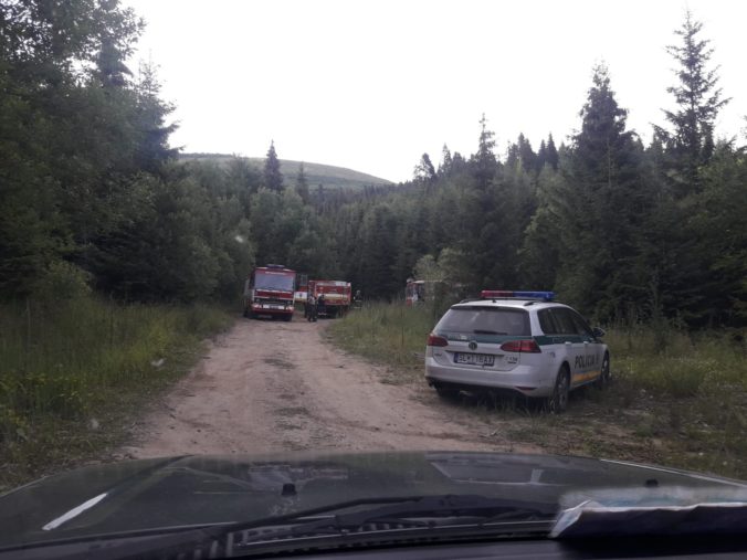 V Levočských vrchoch horel vojenský les. Stalo sa tak aj napriek zákazu, ktorý v oblasti platí (foto)