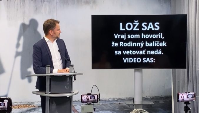 Matovič zverejnil svoju pravdu a lož SaS, spor prirovnal k rozvodovému konaniu (video)