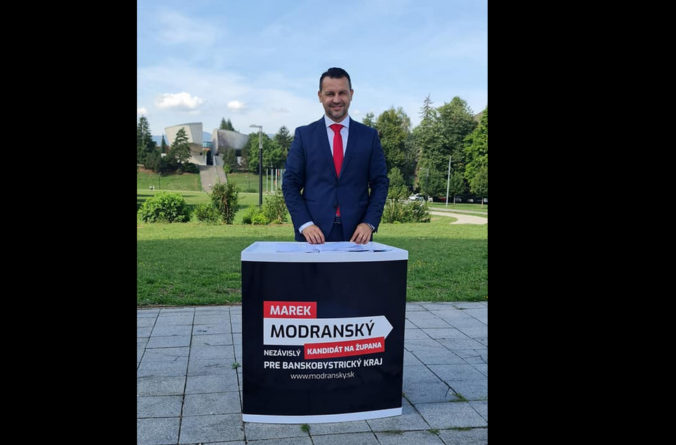 Kandidát na banskobystrického Župana Marek Modranský sa chce venovať predovšetkým doprave