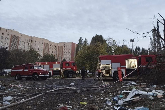 Rusi zaútočili opäť na mesto Zaporižžia, útok si vyžiadal viac ako 15 obetí