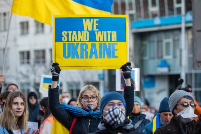 V Bratislave bude protestné zhromaždenie Stop ruskému teroru a za intenzívnejšiu pomoc Ukrajine