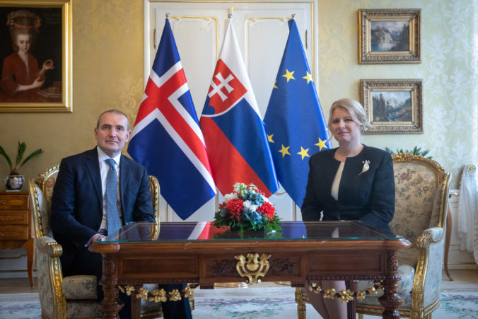 Čaputová sa stretla s prezidentom Islandu, diskutovali aj o rodovej rovnosti a vražde na Zámockej (foto)