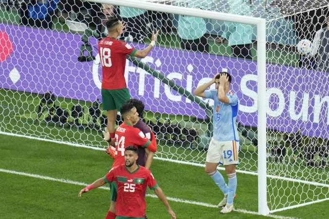 MS vo futbale 2022 v Katare: Španieli nedali ani jeden pokutový kop, Maroko postúpilo do štvrťfinále