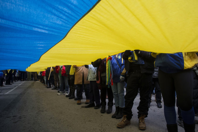 Ukrajinci nestrácajú nádej, viac ako 78 percent občanov vidí budúcnosť krajiny optimisticky